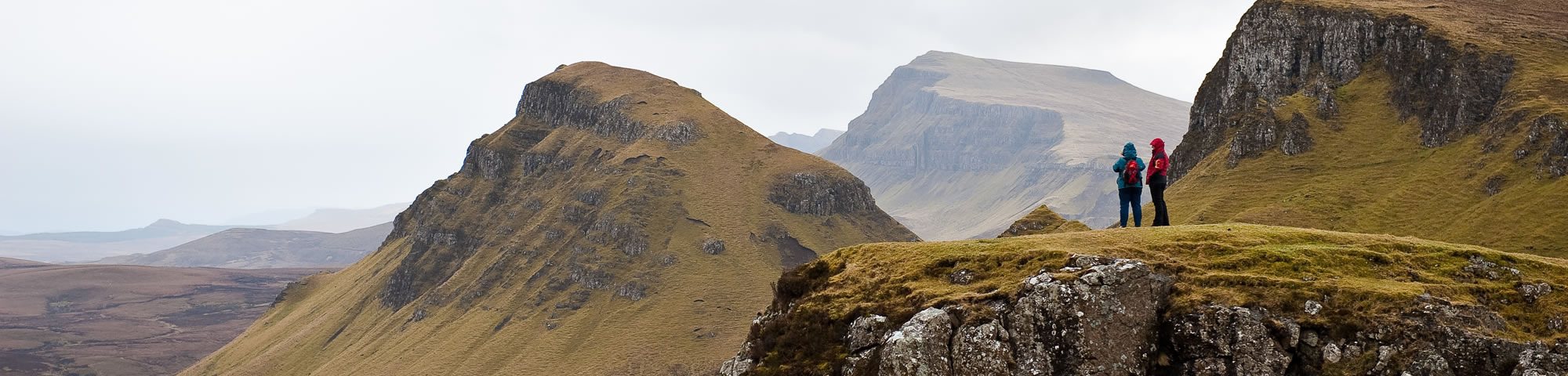 Quairing Mountains on the Isle of Skye