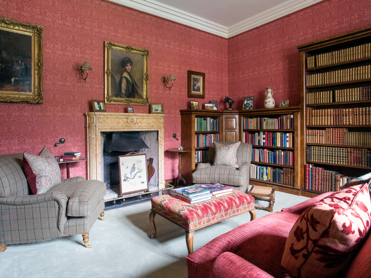 Stay at Abbotsford, Reading Room