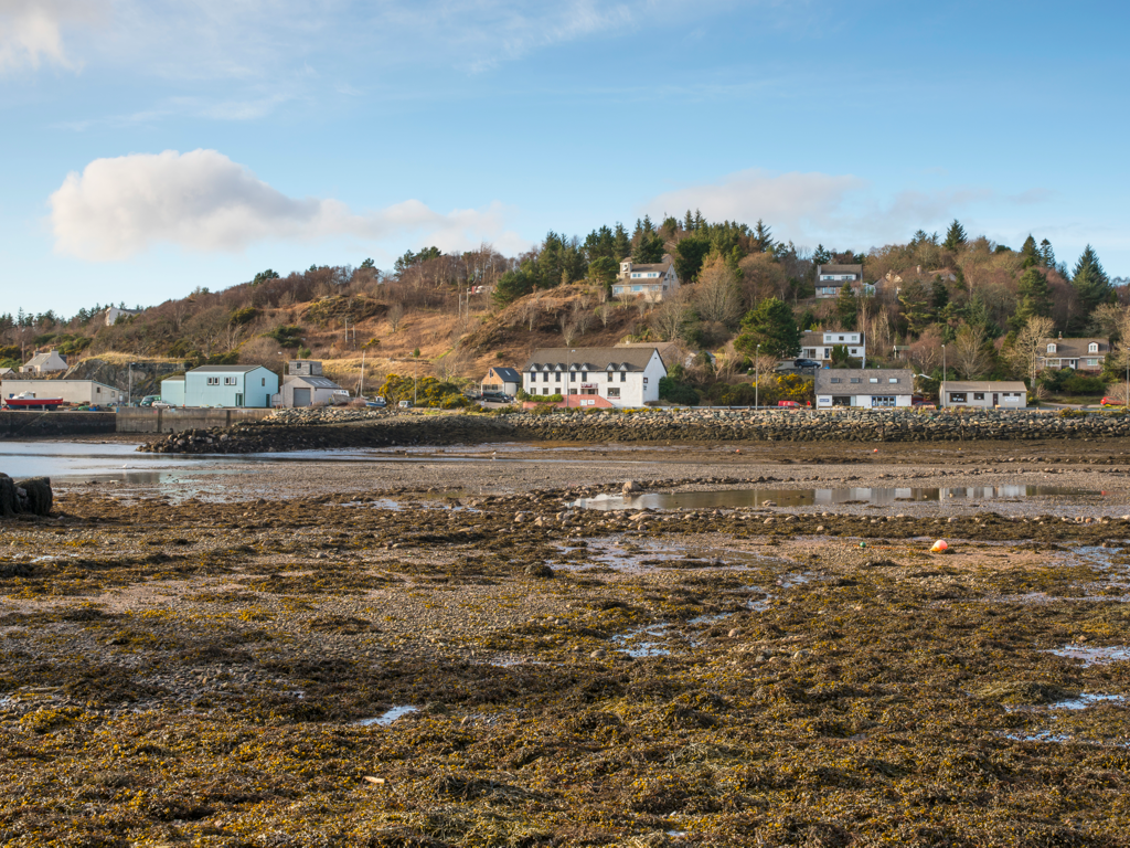 Gairloch Harbour in Gairloch, Scotland