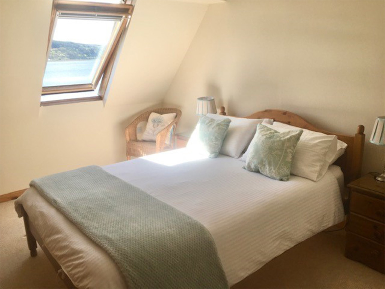 Double Bedroom, White Cottage, Inverness