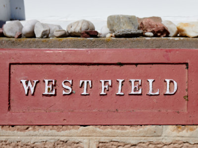 Westfield Entrance Sign, Moray, The Westfield