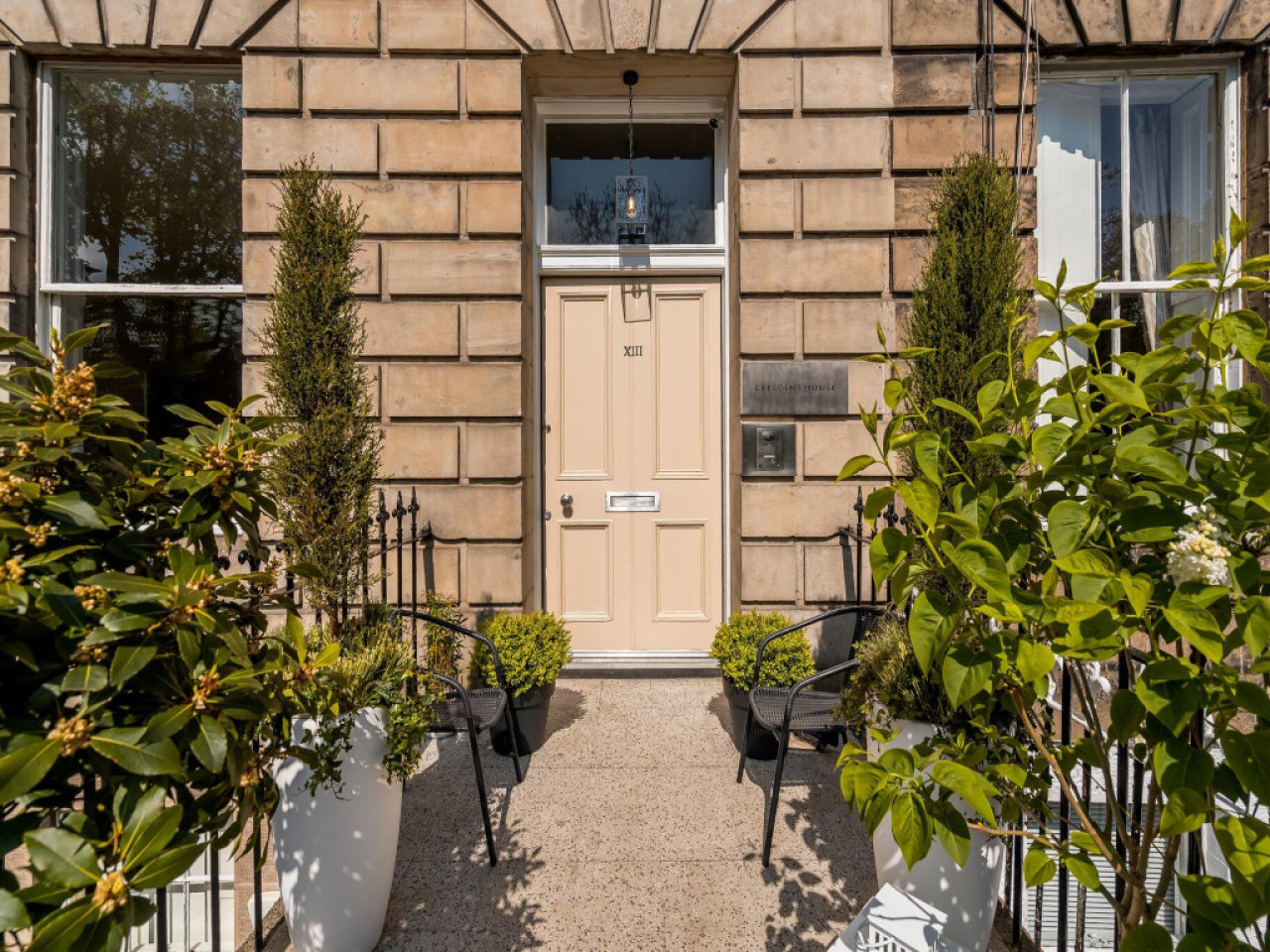 Crescent House Entrance 