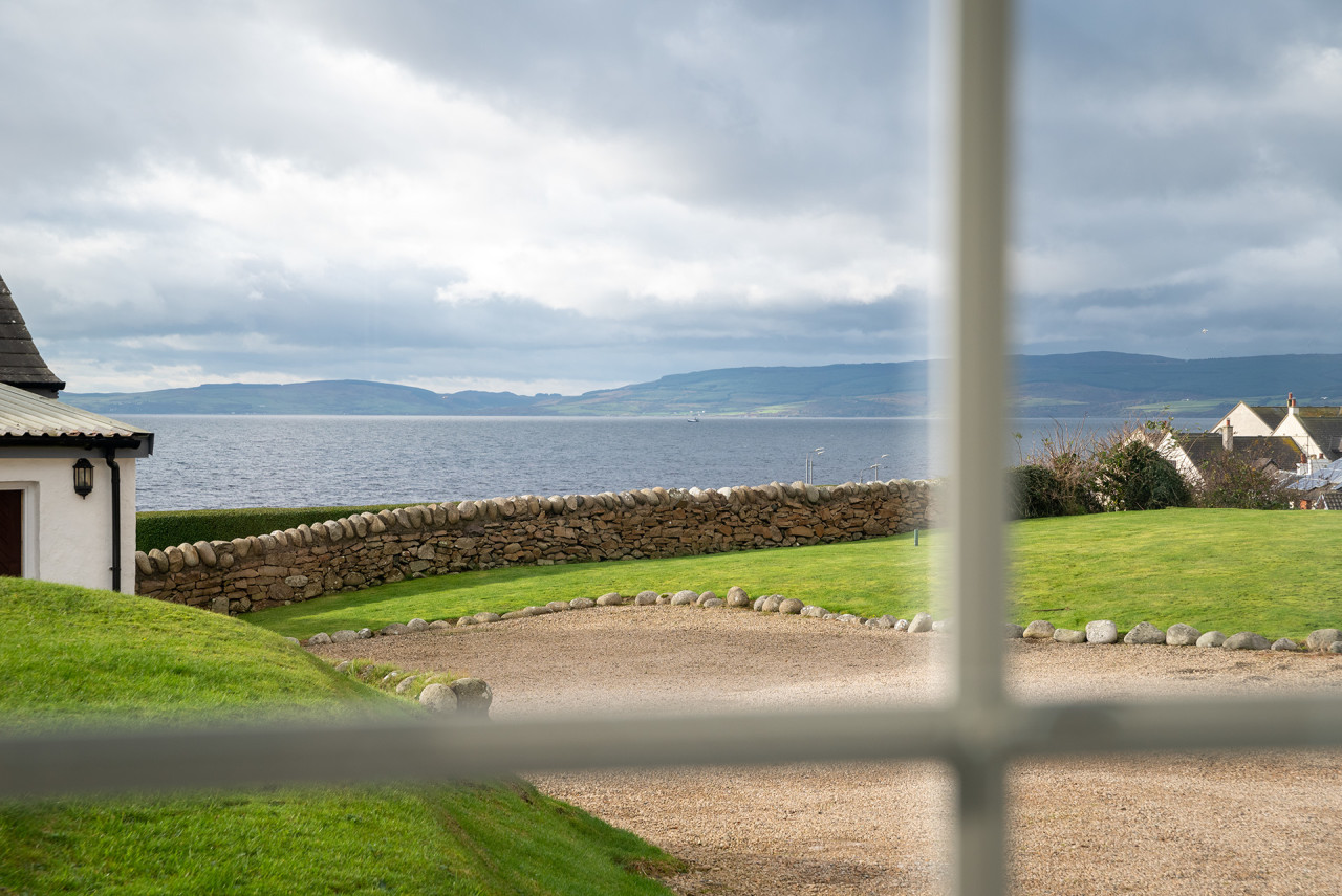 Briggs Cottage, view from bedroom.