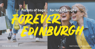 Edinburgh has amazing shopping with all the top international brands