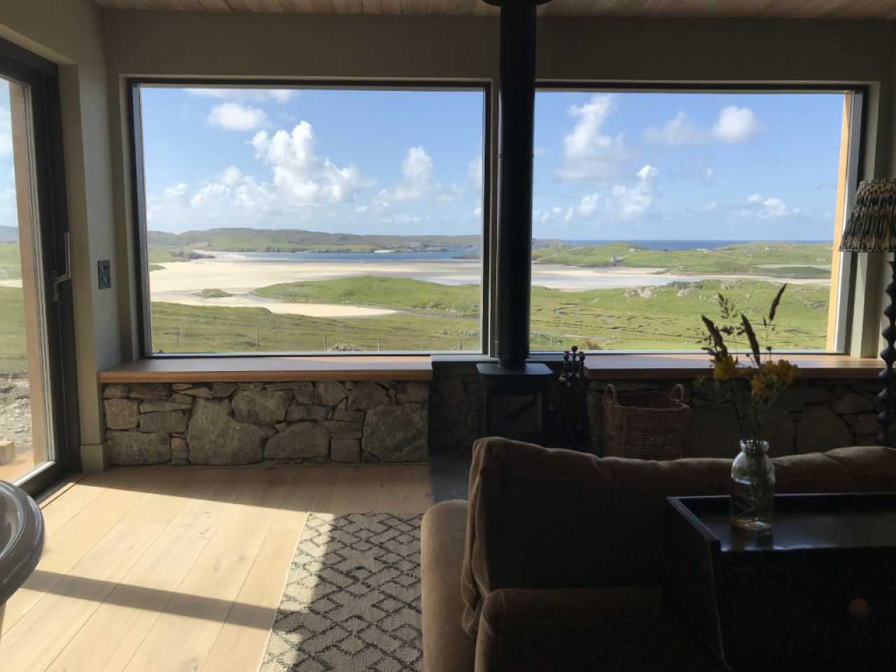 Uig Lodge View from bedroom