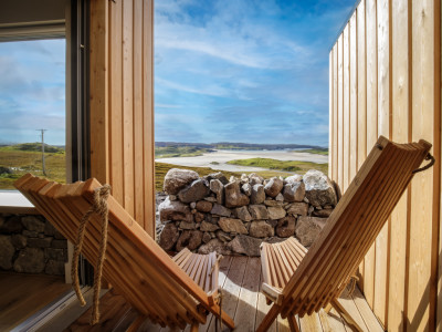 Uig Sands Patio View