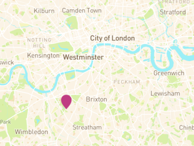 Location of 14 Wexford Road, London