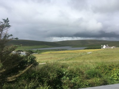 View from Tresta Croft House